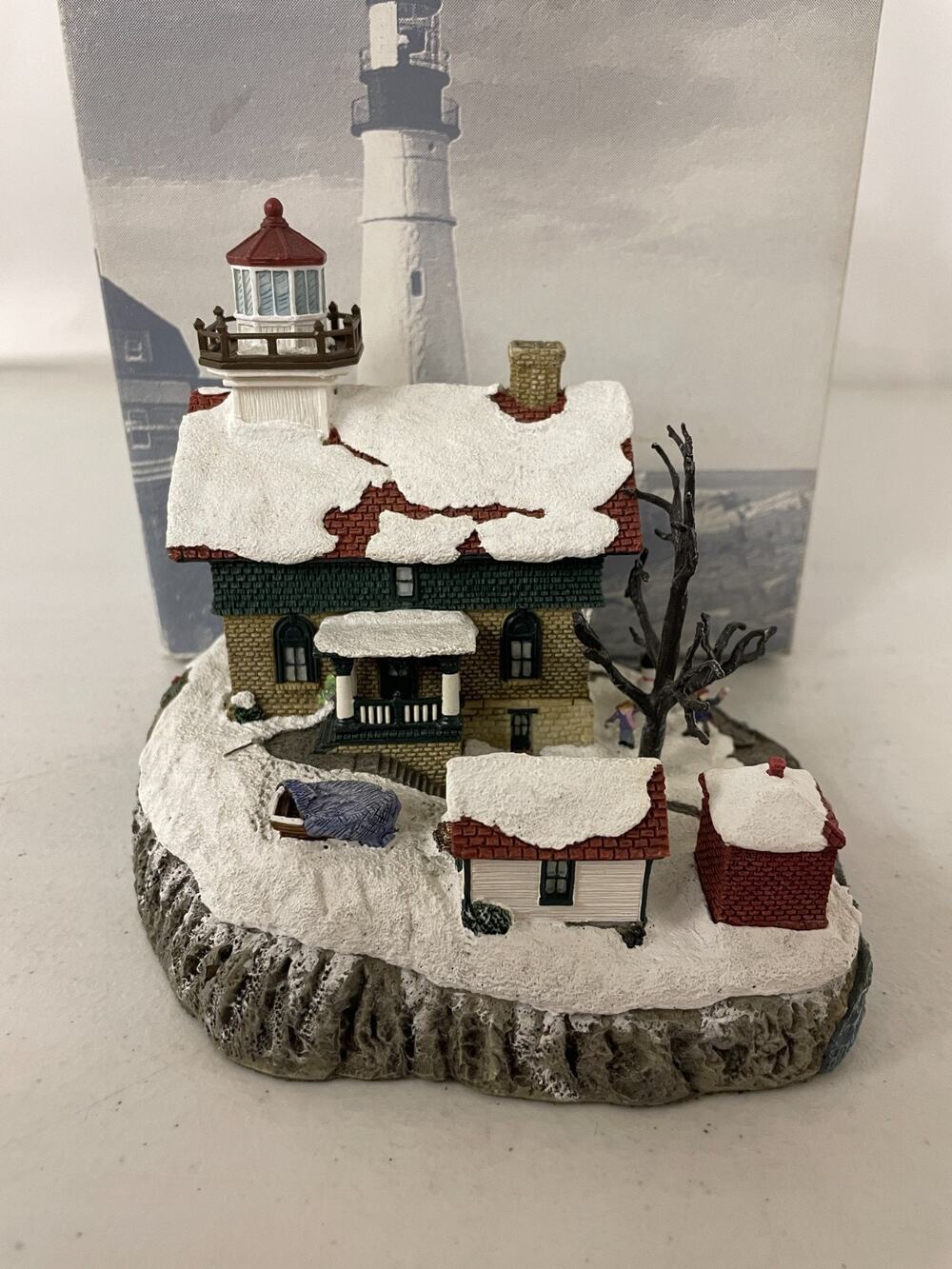 Harbour Lights Christmas 2001 Michigan City, Indiana #712 1787 w/ Box & COA
